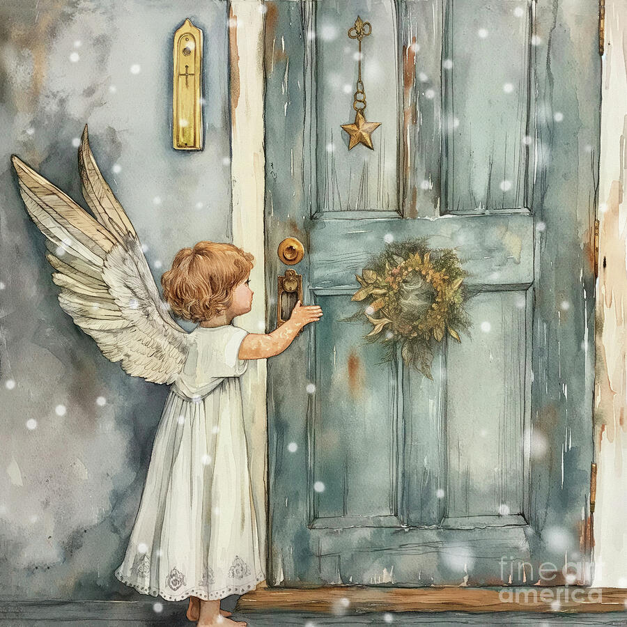 Knocking On Heavens Door Painting by Tina LeCour Knocking On Heavens Door Painting by Tina LeCour