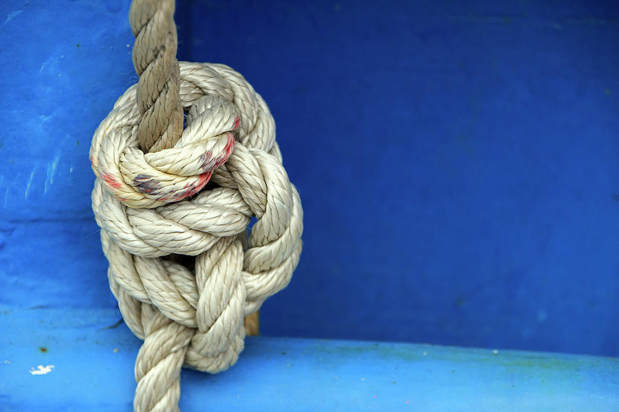 Knot on a rope Photograph by Fabiano Di Paolo