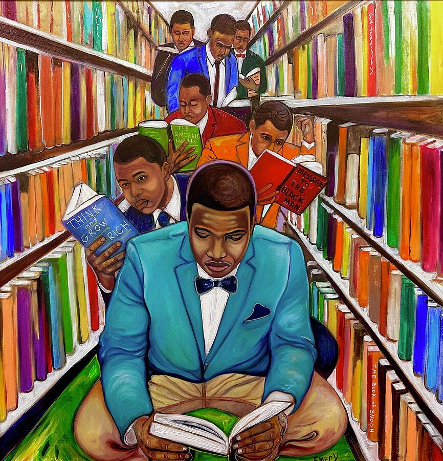 Knowledge is the key Painting by Emery Franklin