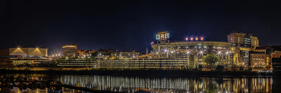 Knoxville and Neyland Stadium Pano Photograph by Rod Best