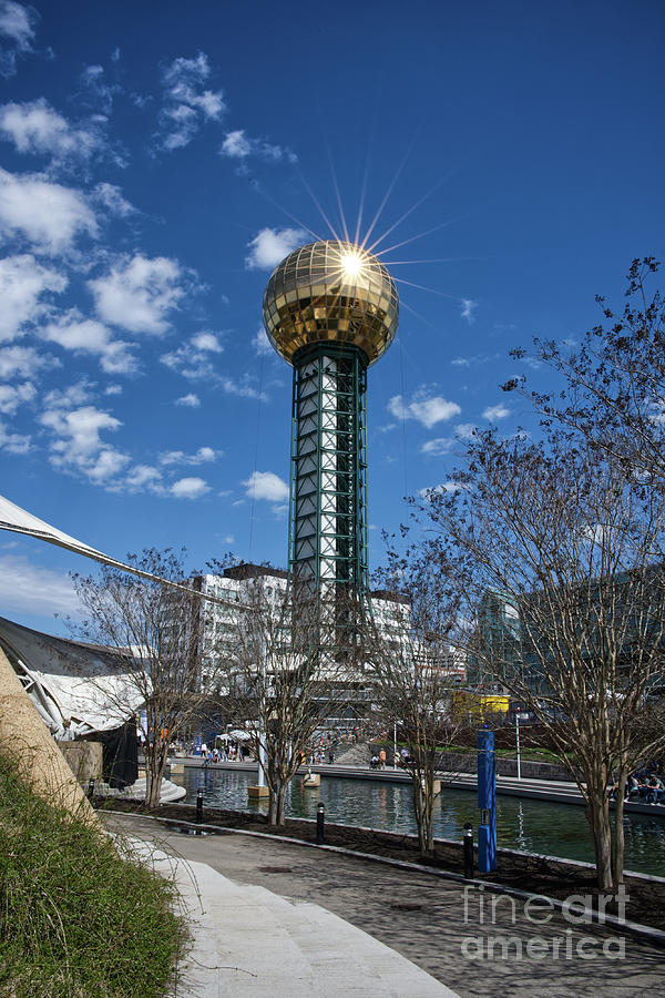 Knoxville Sunsphere 4 Photograph by Phil Perkins