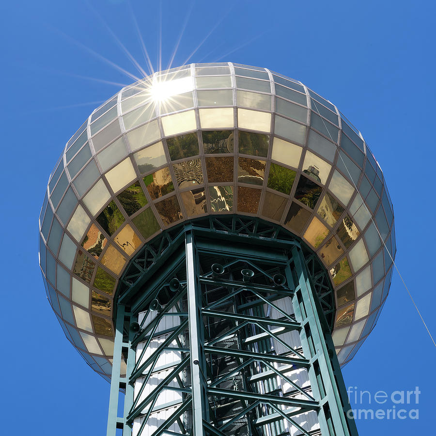 Knoxville Sunsphere 8 Photograph by Phil Perkins