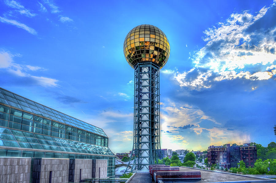 Knoxville Sunsphere Photograph by Spencer McDonald