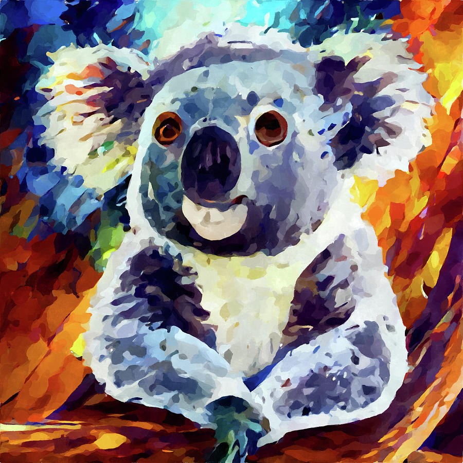 Koala 12 Painting by Chris Butler - Fine Art America