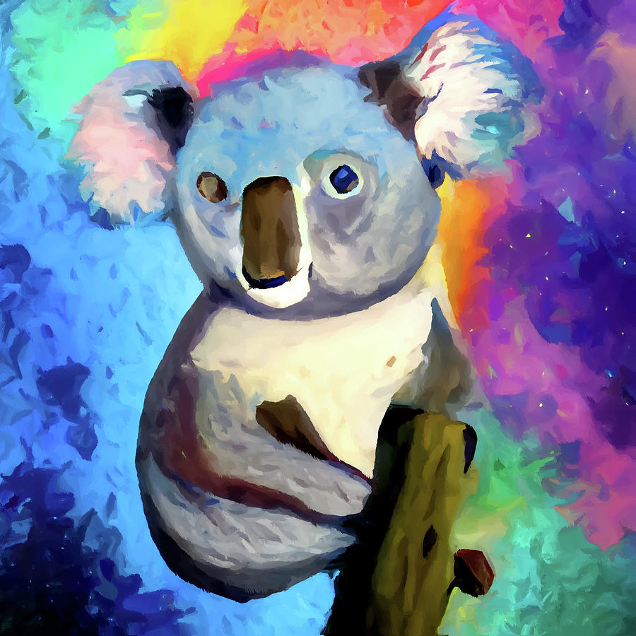 Wildlife Painting - Koala 3 by Chris Butler