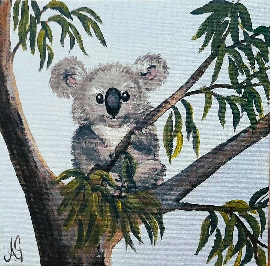 Koala Painting by Anne Gardner
