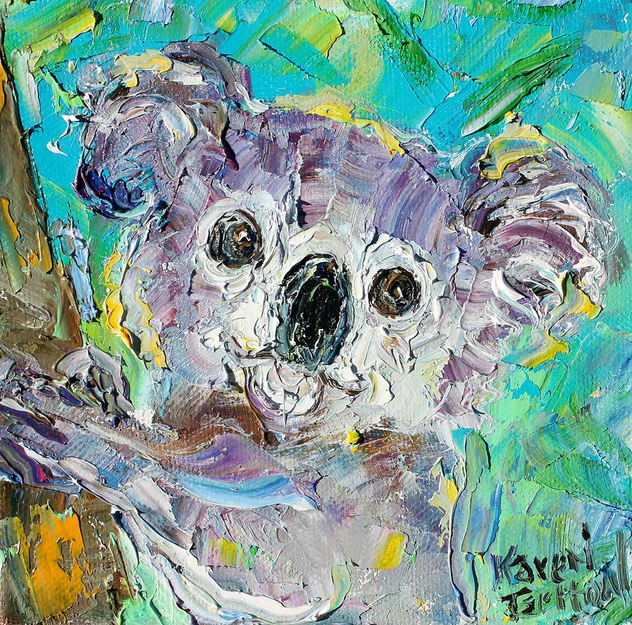 Koala Bear Painting by Karen Tarlton - Pixels