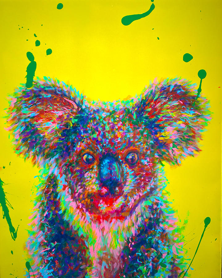 Koala Painting by Jacob Wayne Bryner