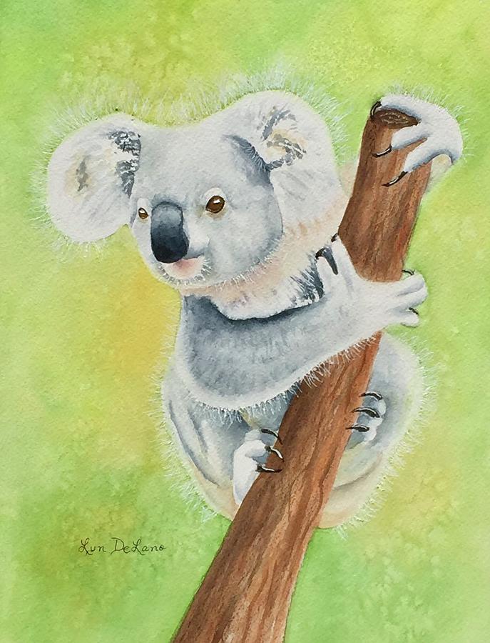 Koala Painting by Lyn DeLano