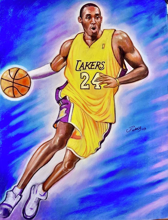 Kobe Bryan Pastel by Dimitris Papadakis - Fine Art America