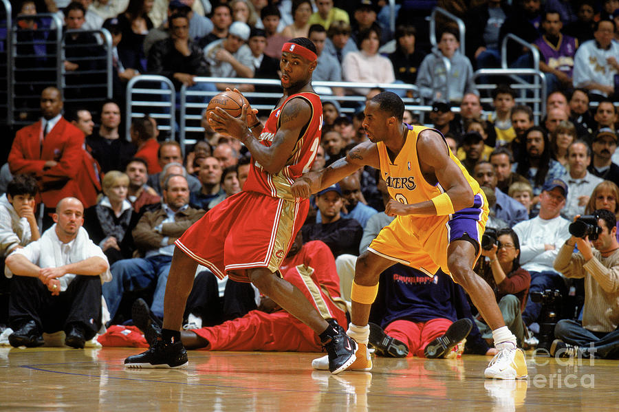 Kobe Bryant and Lebron James Photograph by Andrew D. Bernstein Kobe Bryant and Lebron James Photograph by Andrew D. Bernstein