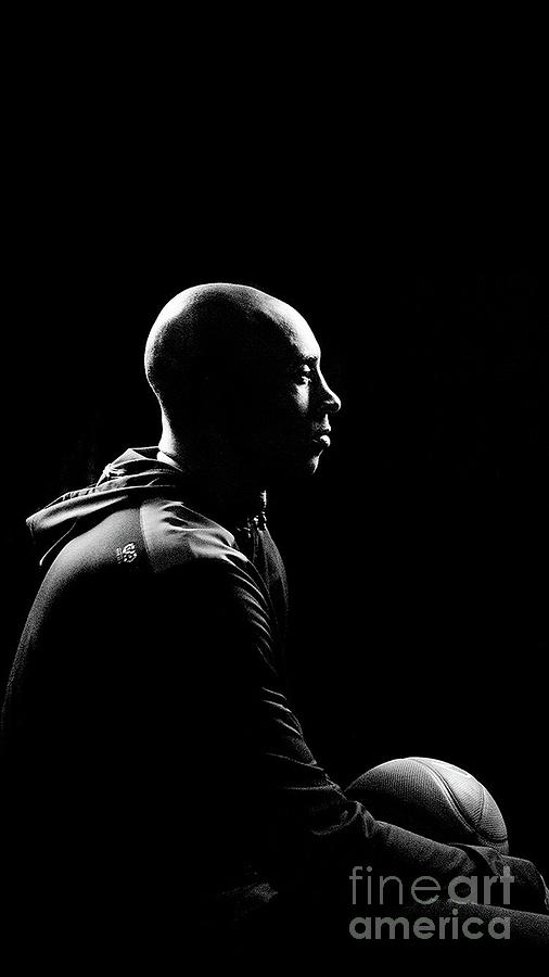 Kobe Bryant Black Photograph by Jemmy Grey
