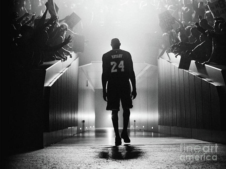 Kobe Bryant Leaving Digital Art by 