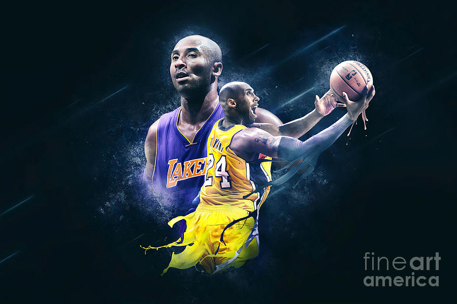 Kobe Bryant memories Digital Art by Le Anh - Fine Art America