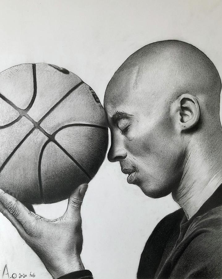 New Sketch Kobe Bryant Drawing Easy 