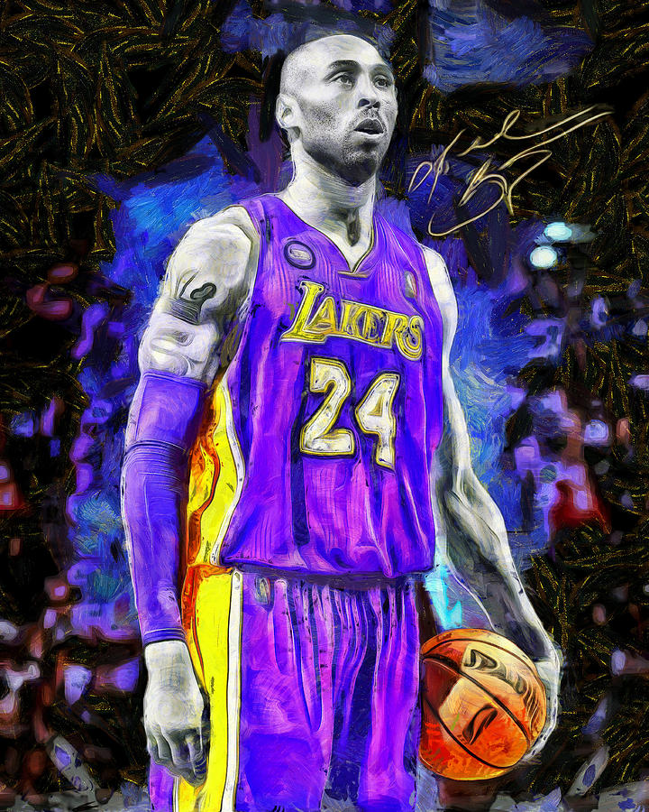 Kobe, The Hero Digital Art by Galeria Trompiz