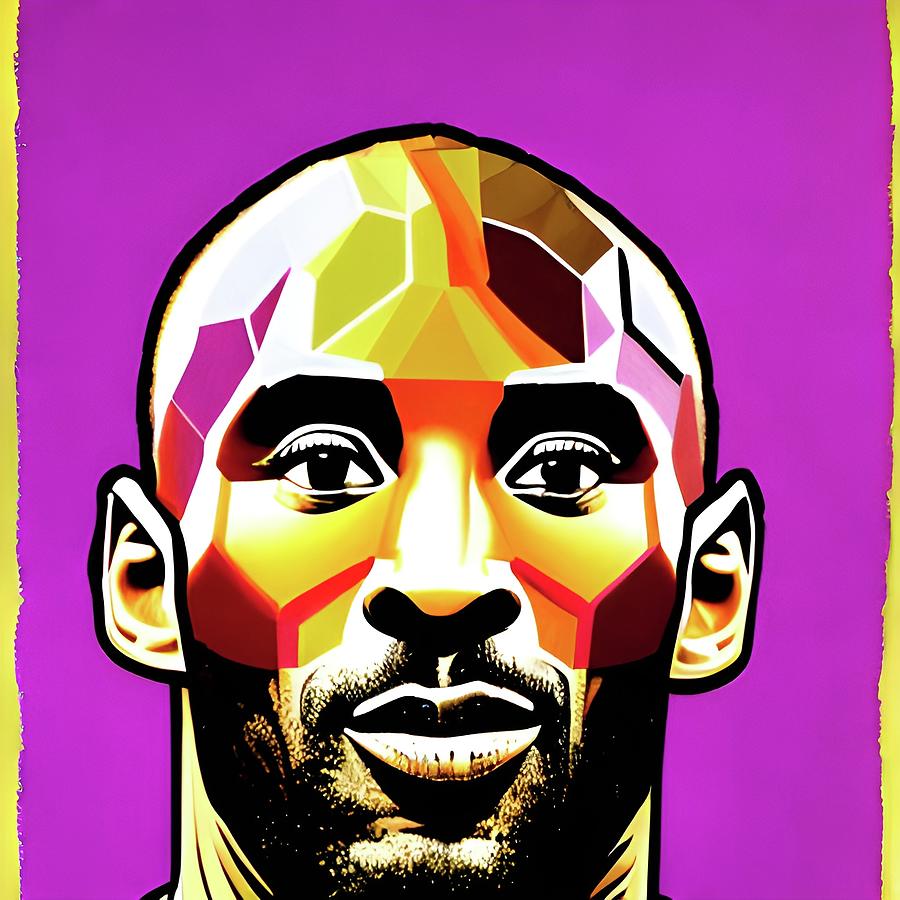 Kobe V3 Digital Art by Josey Childs - Pixels