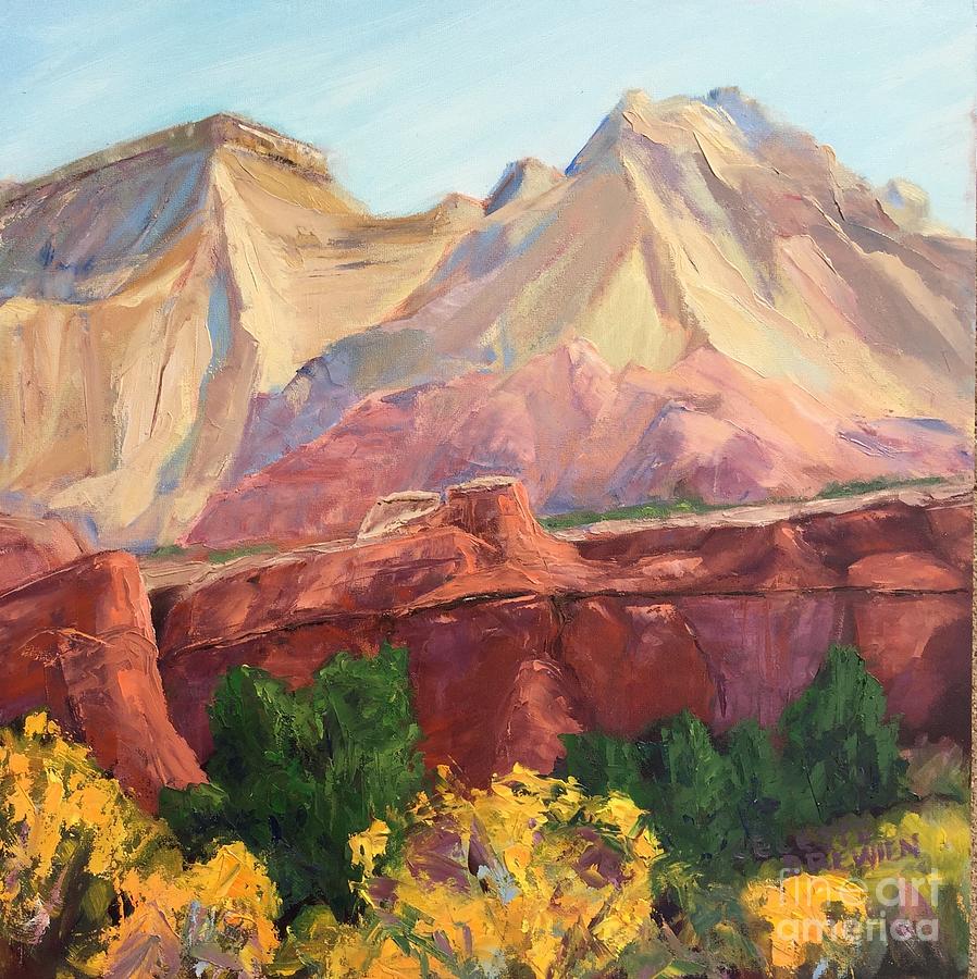 Kodachrome Canyon Utah Painting by Celeste Drewien