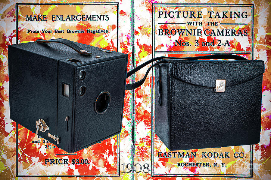 Kodak No. 3 Brownie  Digital Art by Anthony Ellis