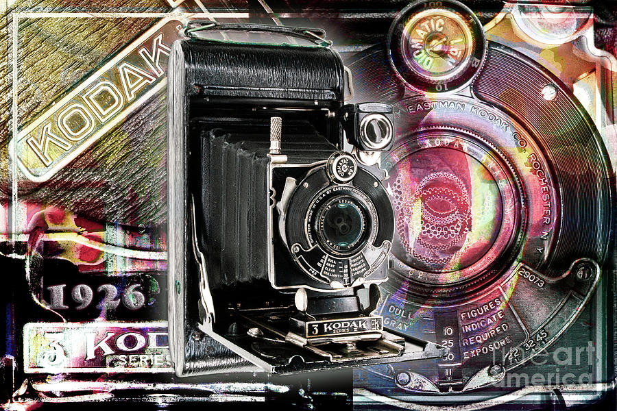 Vintage Digital Art - Kodak No. 3 Series IIi by Anthony Ellis