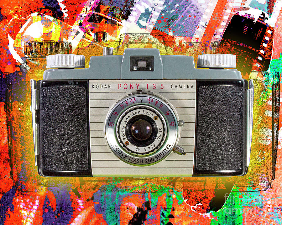 Kodak Pony 135 Digital Art by Anthony Ellis - Fine Art America