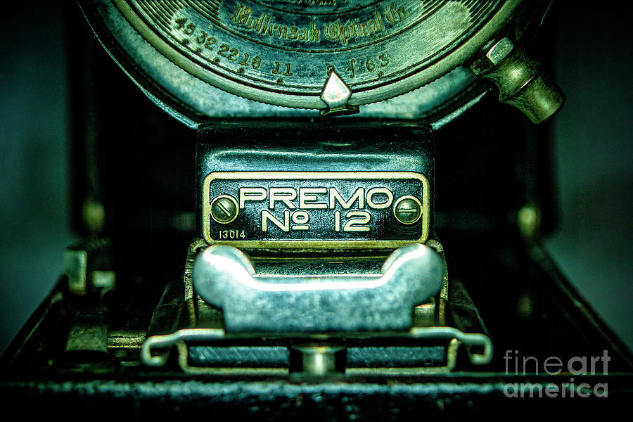 Kodak Premo No. 12  Nameplate Digital Art by Anthony Ellis