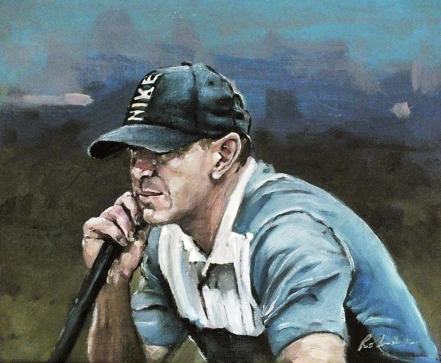 Koepka Painting by Mark Robinson