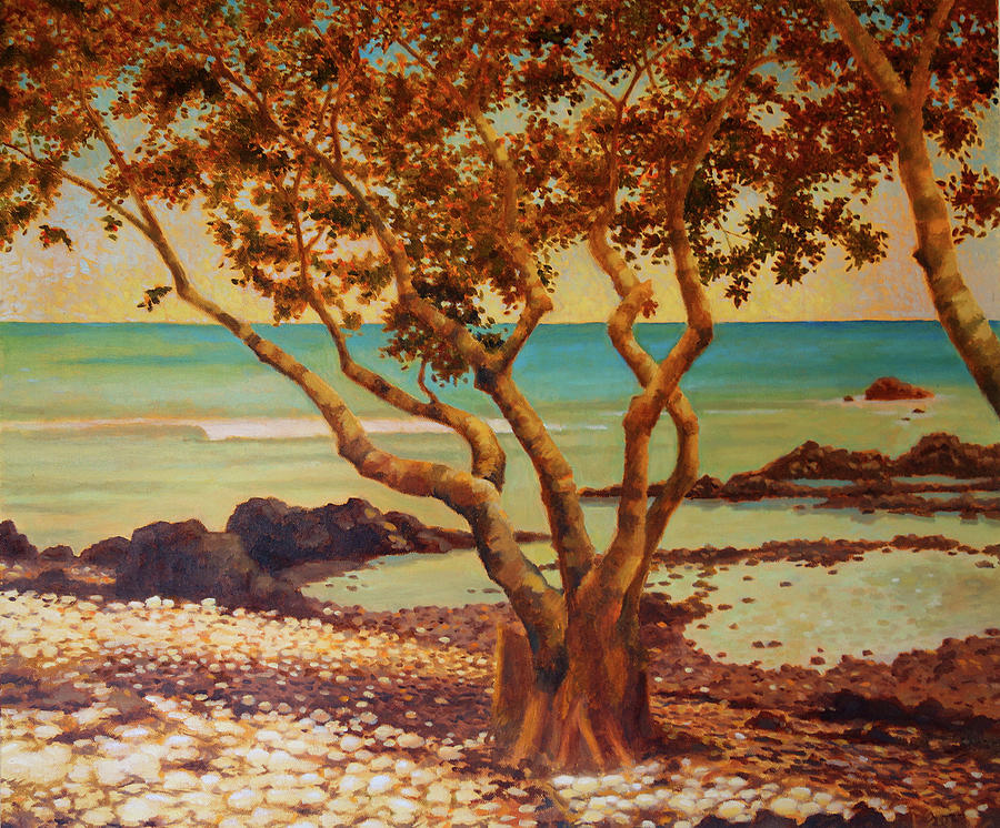 Kohala Coast Painting by Thu Nguyen