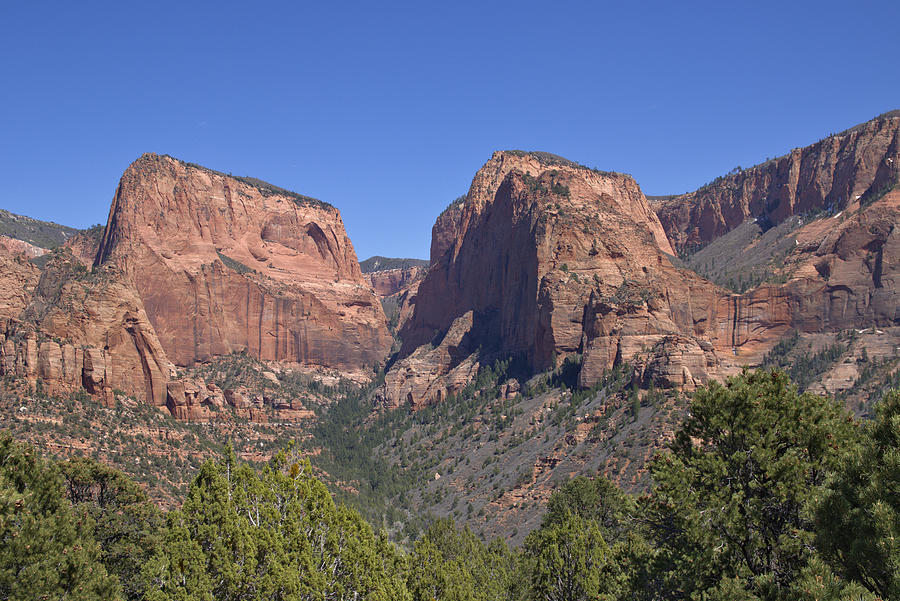 Kolob Canyon #1 Photograph by Tony Huffaker - Fine Art America