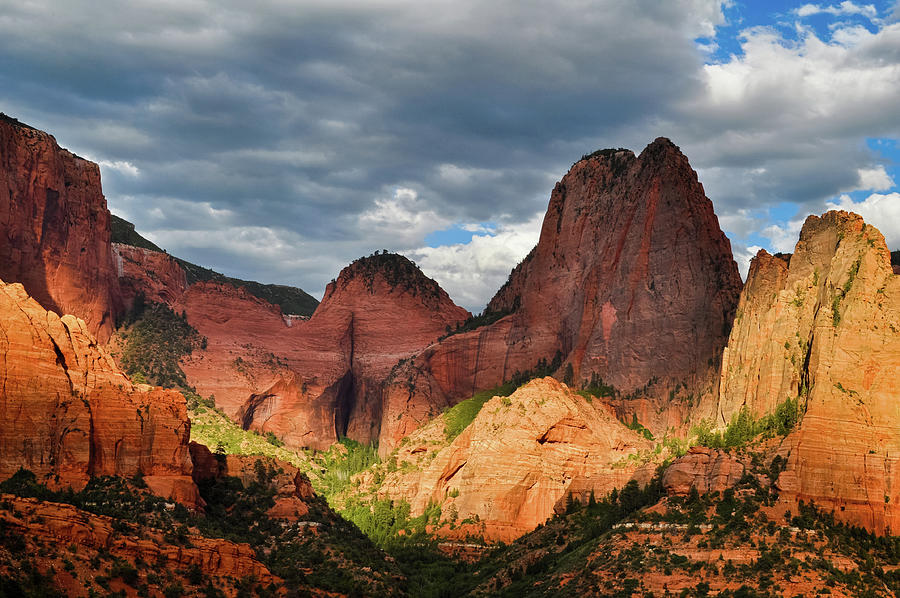 Kolob Canyons Zion Overlook Photograph by Kyle Hanson