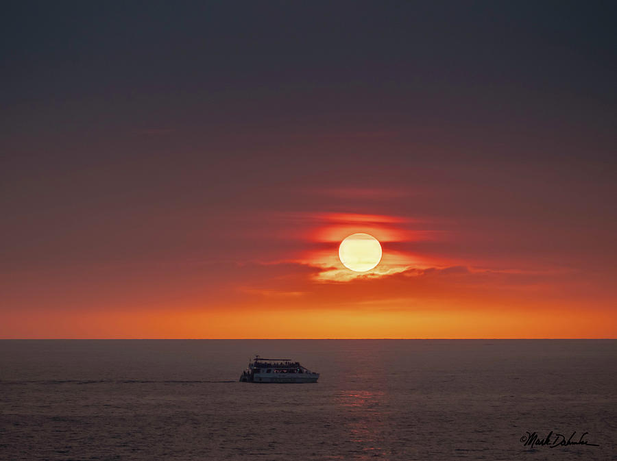 Kona Coast Sunset Photograph by Mark Dahmke