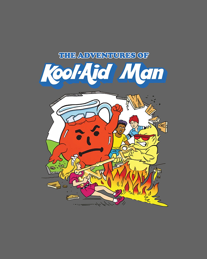 Kool Aid Man Comic Digital Art by Eve Otto Pixels