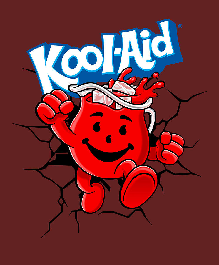 Kool Aid Mens Oh Yeah Shirt Drink Mix Man Oh Yeah Graphic Digital Art By Eve Otto Fine Art America