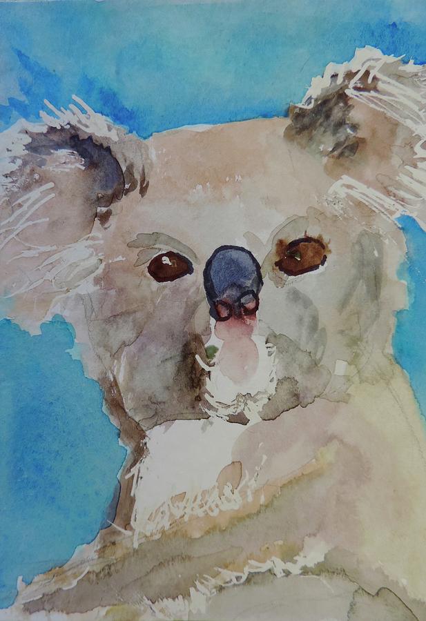 Kool Koala Painting by Mary Gorman