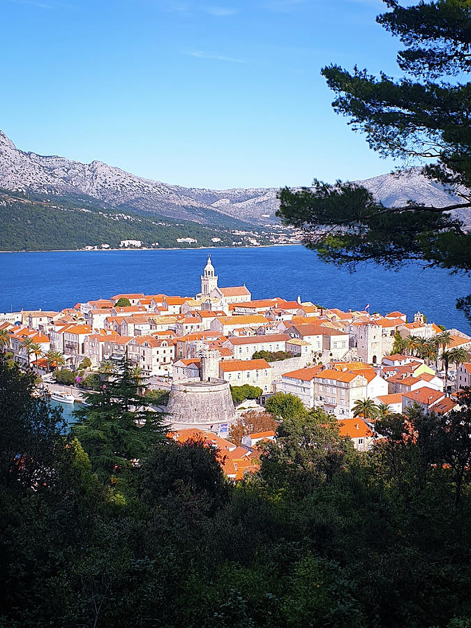 Korcula Old Town Photograph by Andrea Whitaker