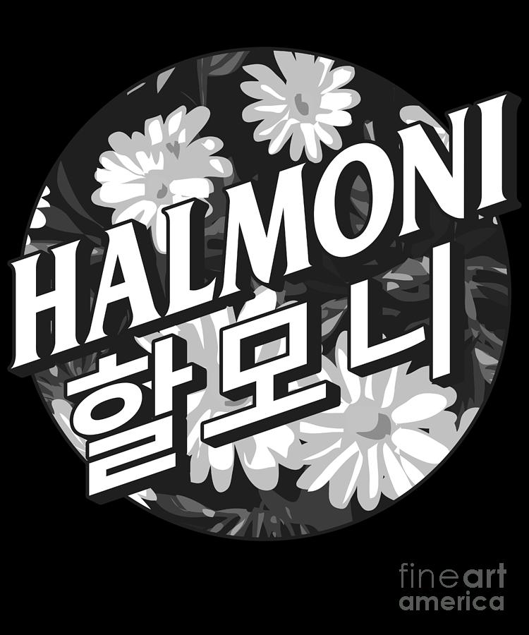 Best Halmoni Ever Korean Grandma Mother's Day Korea T-Shirt Best Halmoni Ever Korean Grandma Mother's Day Korea T-Shirt