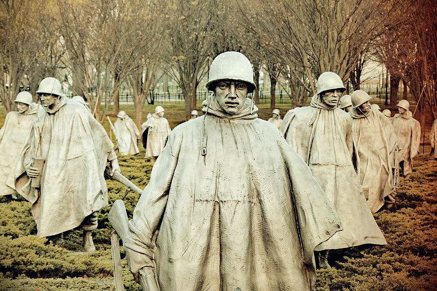 Korean War Memorial Photograph by Carolyn Stagger Cokley