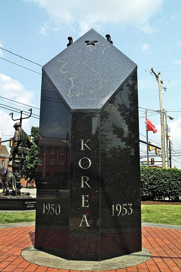 Korean war Monument Photograph by Karl Rose