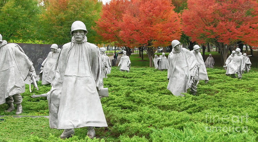 Korean War Veterans Memorial Photograph
