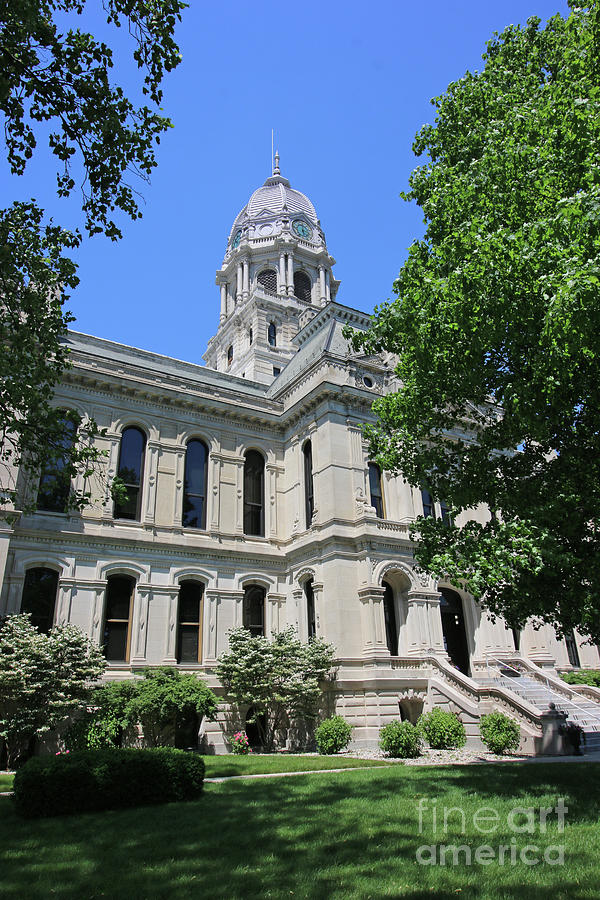 Kosciusko County Courthouse Warsaw Indiana 7147 Photograph by Jack