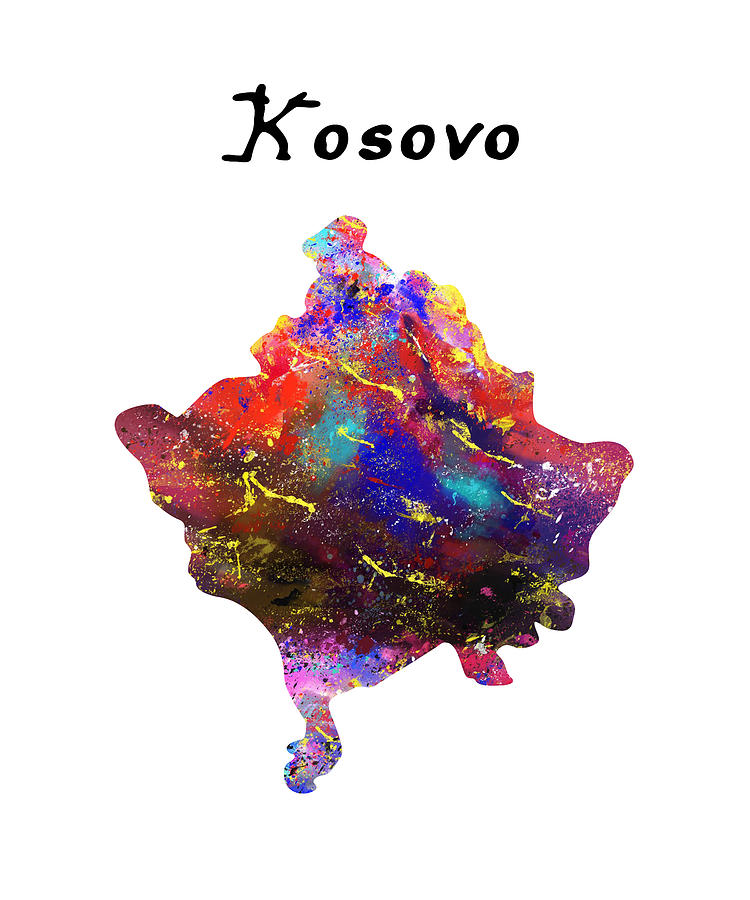 Kosovo Quote Art Design Inspirational Motivationa Photograph by Vivid