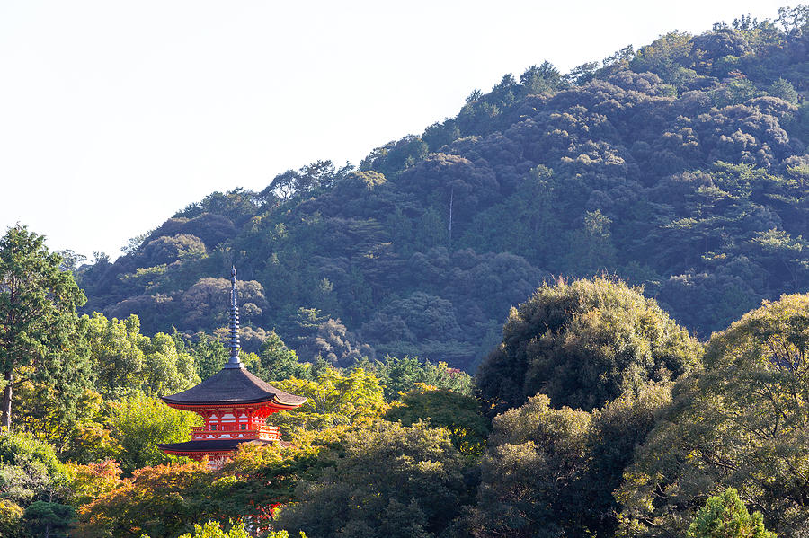 Koyasu Pago Pagoda set in Kiyomizu-Dera, Kyoto, Japan. Photograph by Christian Beirle González