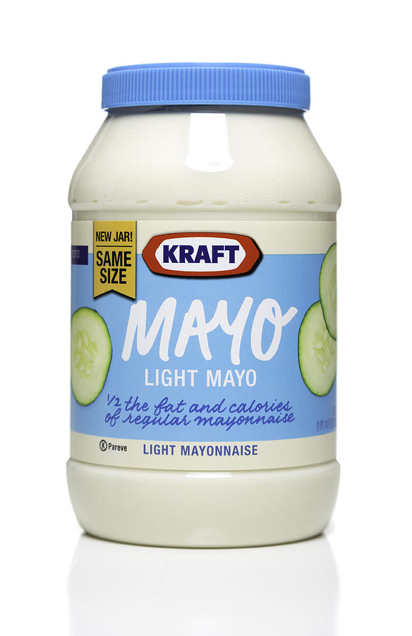 Kraft Light Mayo jar Photograph by Jfmdesign