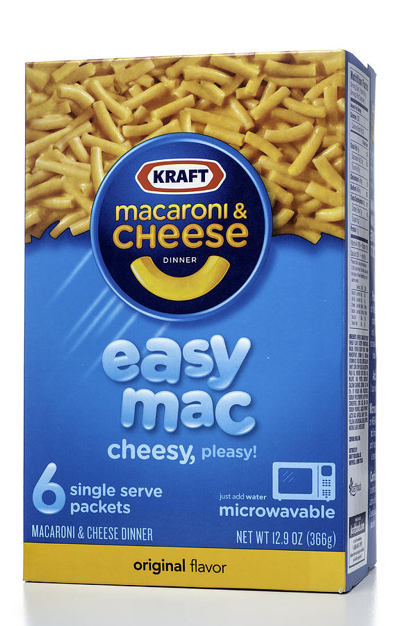 Kraft Macaroni & Cheese Dinner Easy Mac Photograph by Jfmdesign