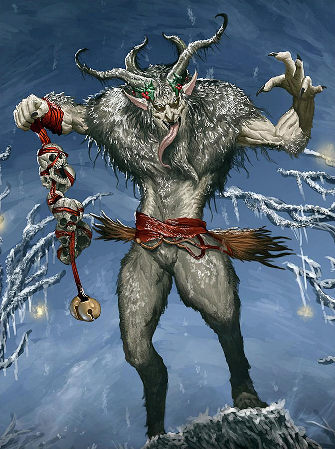 Krampus 2 Digital Art by Robert Banach Krampus 2 Digital Art by Robert Banach