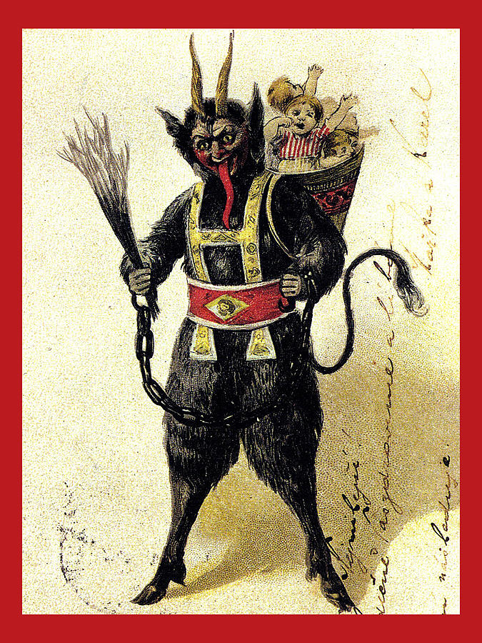 Krampus got your Kids Drawing by Neo Dhlamini - Fine Art America