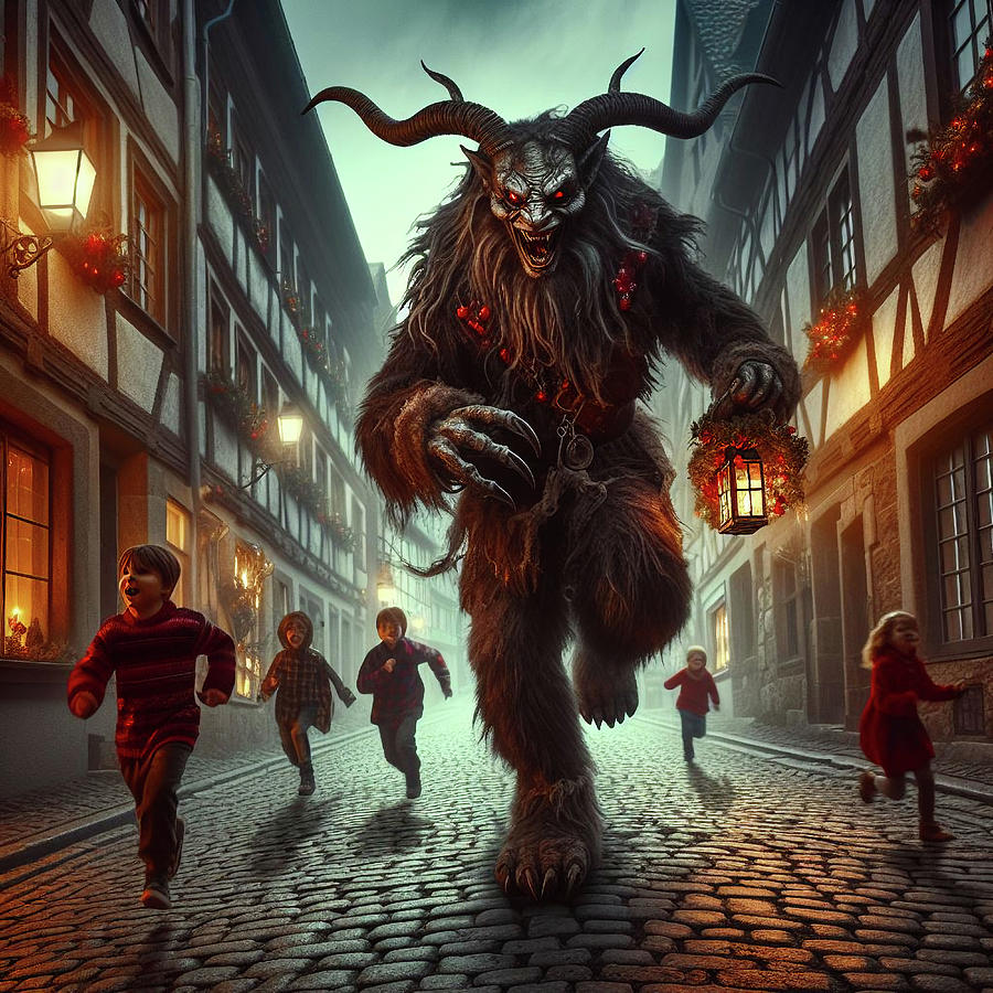 Krampus v3 Photograph by Robert Banach