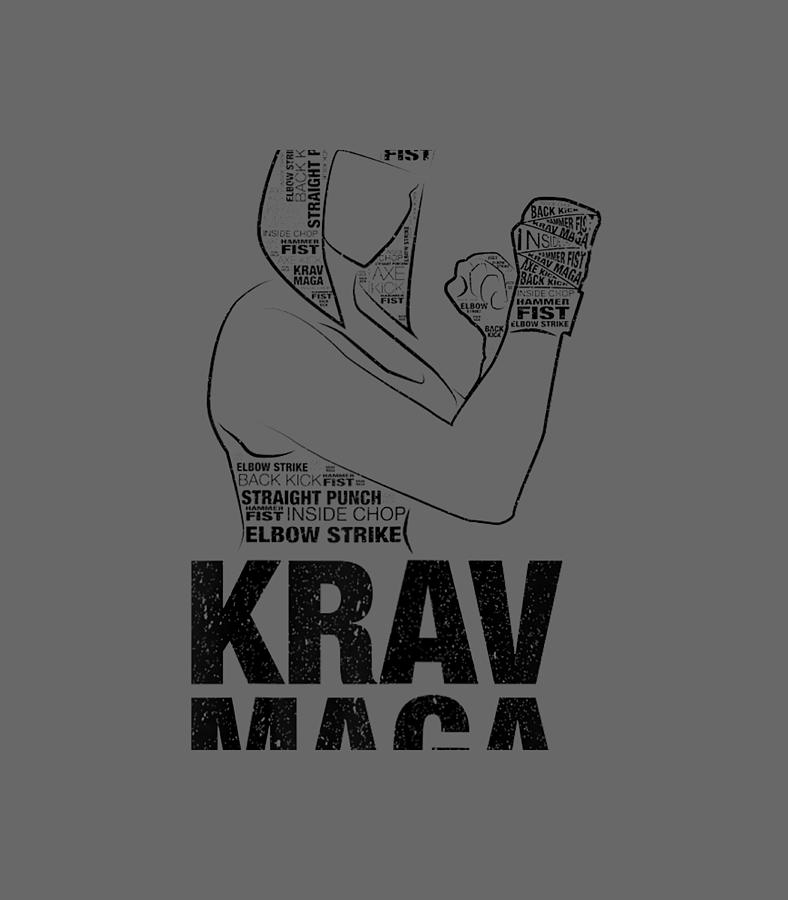 Krav Maga Israeli Martial Arts Self Defence Women Digital Art by Milanu ...