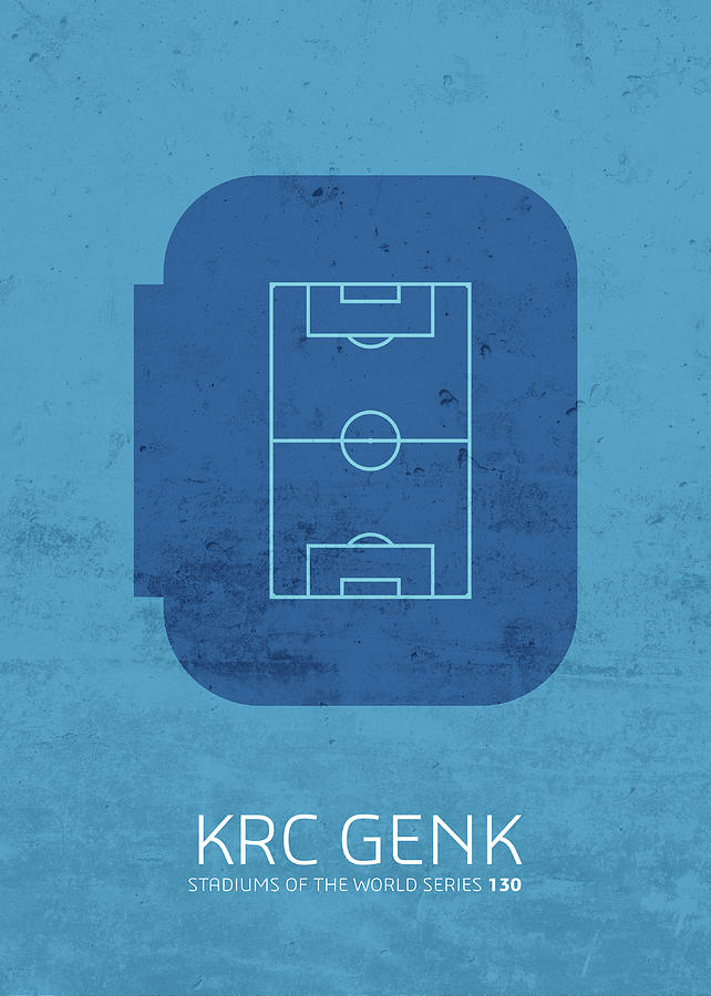 KRC Genk Stadium Football Soccer Series Mixed Media by ...