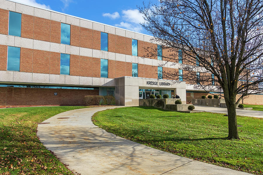 Kresge Library at Oakland University Photograph by Bryan Pollard - Pixels